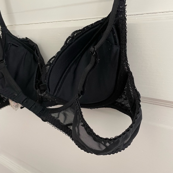 Gossard Black Lace Push-up Bra 34B - Picture 5 of 7